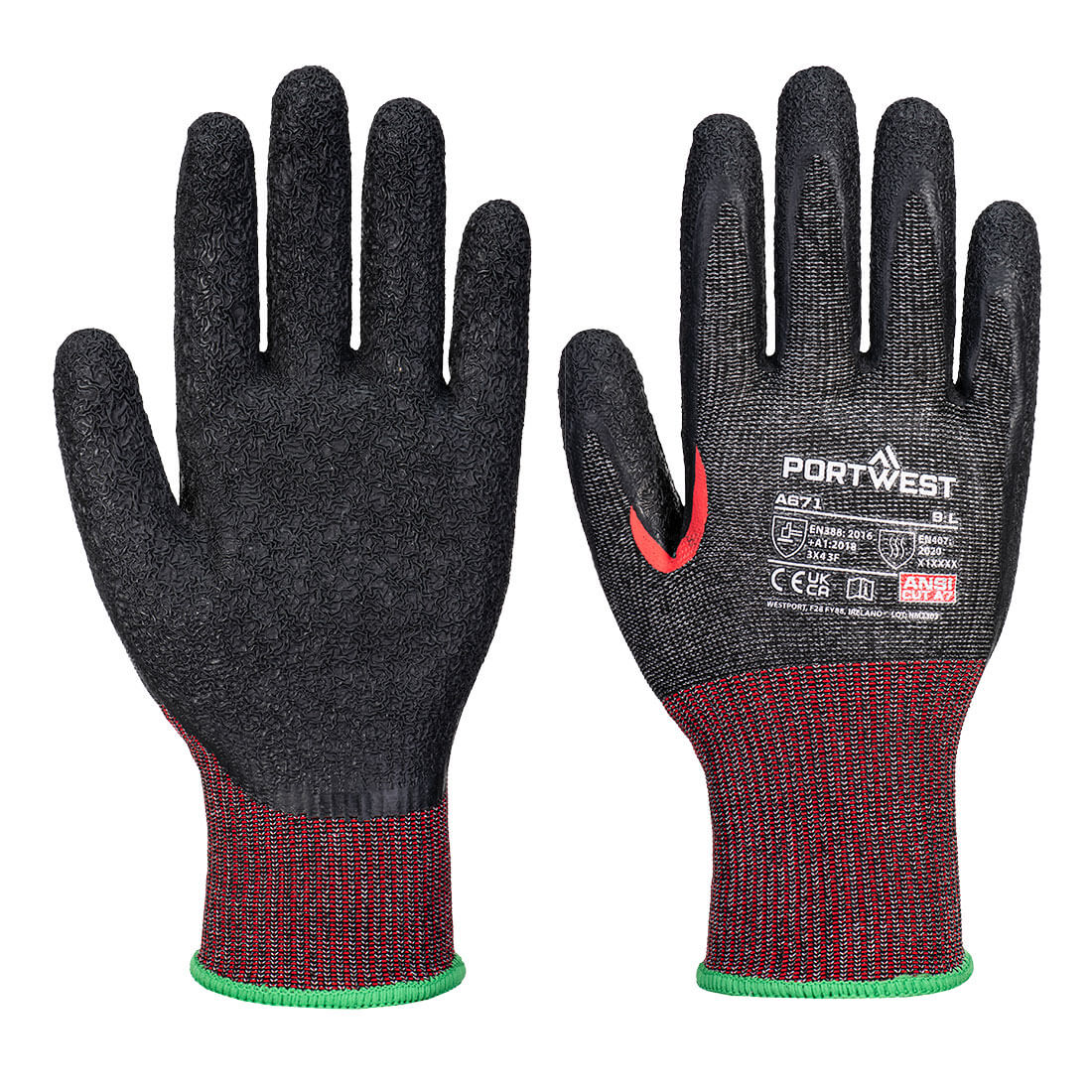 A671 - CS Cut F13 Latex Glove