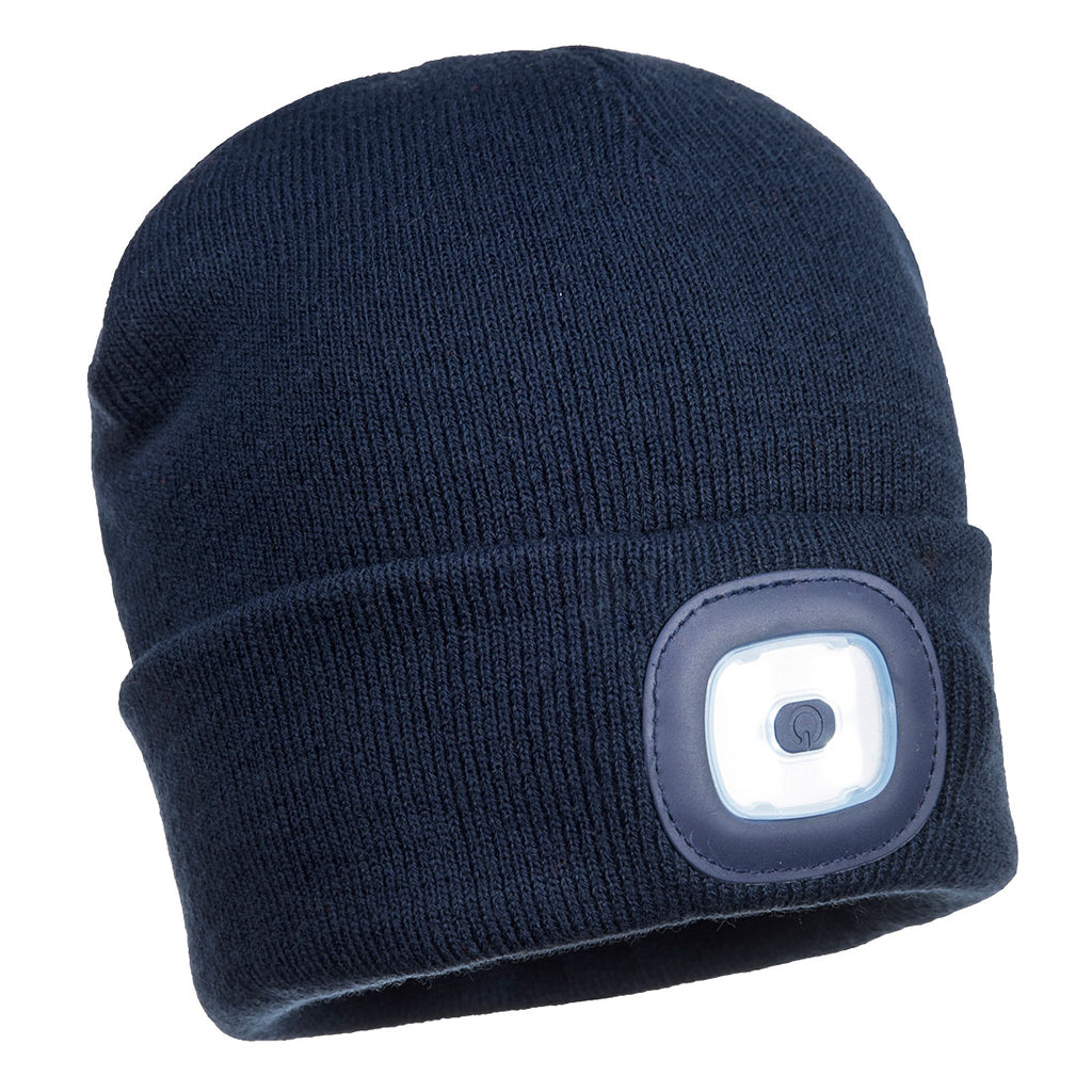 B029 - Beanie LED Head Light USB Rechargeable