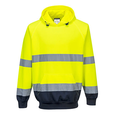 B316 - Hi-Vis Contrast Hoodie