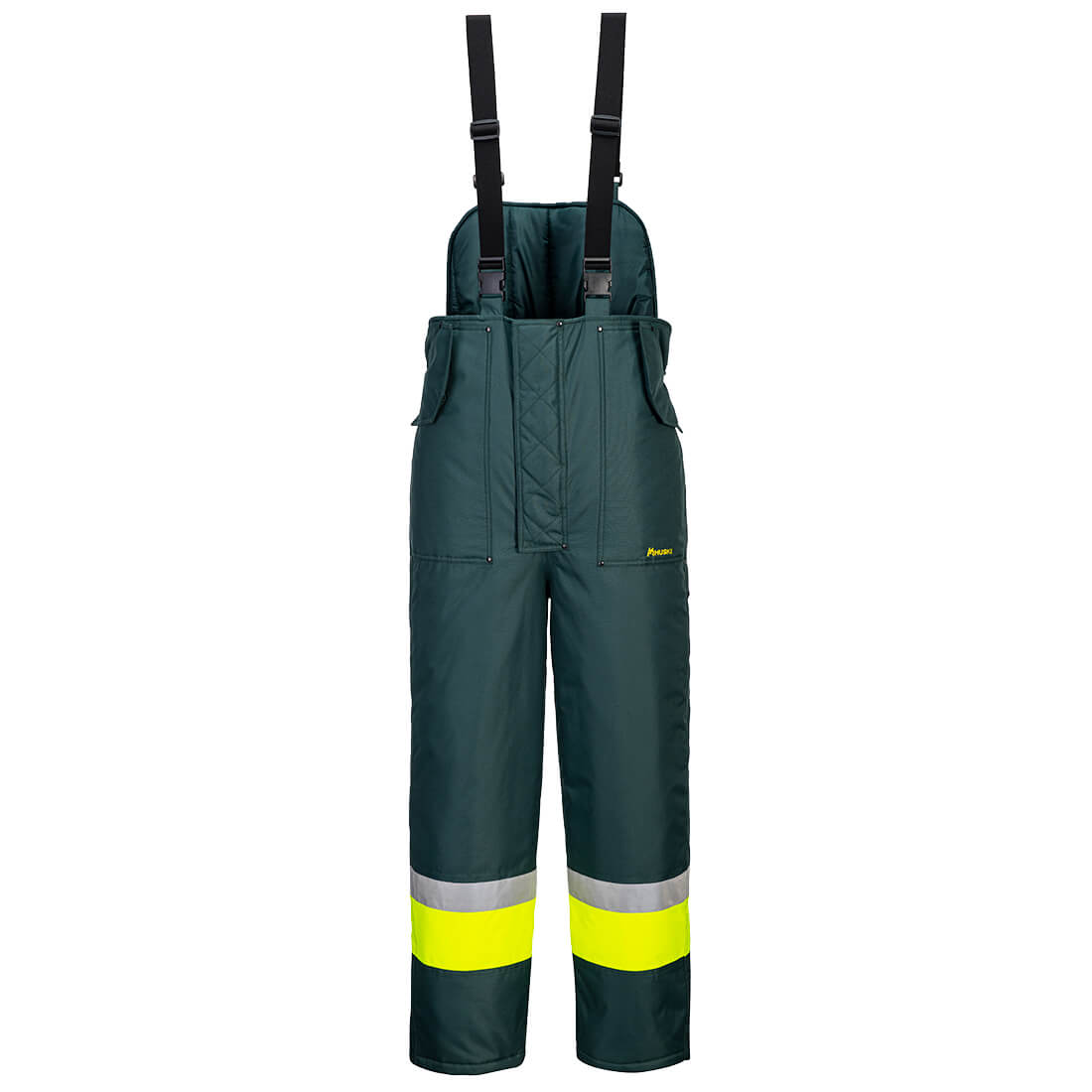 K8046 - Huski Hi-Vis Contrast Freezer Bib and Brace