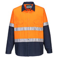 MA801 - Hobart Hi-Vis Lightweight Contrast Shirt L/S