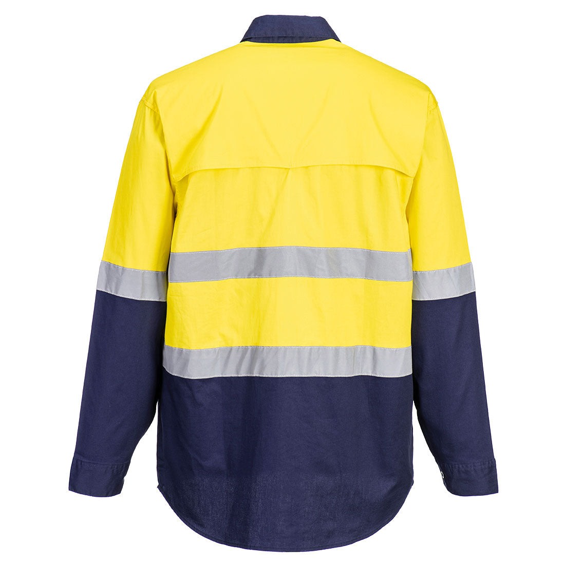 MA803 - Industrial Hi-Vis Lightweight Contrast Shirt L/S