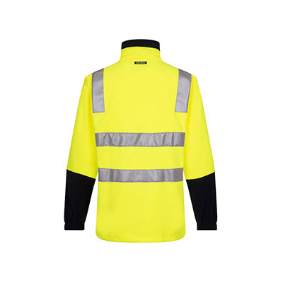 MF215 - Hi-Vis Contrast 1/4 Zip Polar Fleece