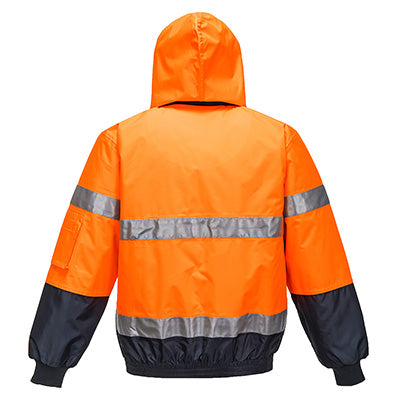 MJ504 - Hi-Vis Contrast Bomber Jacket