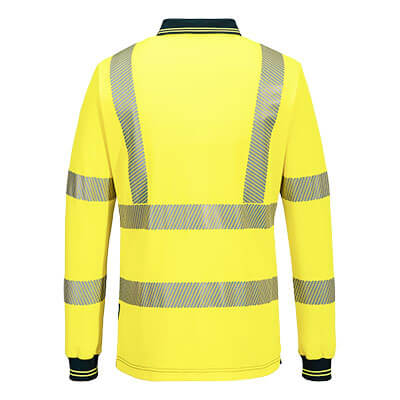 ML212 - Hi-Vis Women's Cotton Comfort Polo Shirt L/S