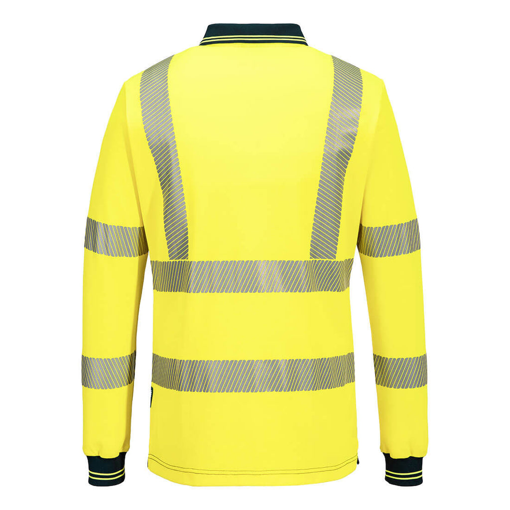 ML212 - Hi-Vis Women's Cotton Comfort Polo Shirt L/S