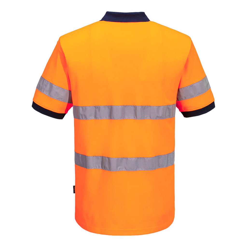 MP410 - Hi-Vis Class D/N Contrast Polo shirt S/S