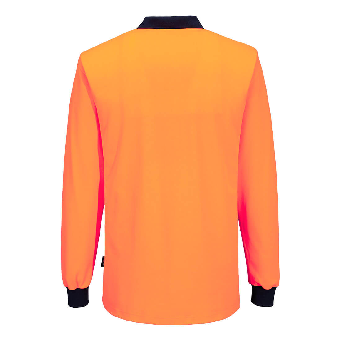 MP414 - Hi-Vis Cotton Comfort Contrast Class D Polo Shirt L/S