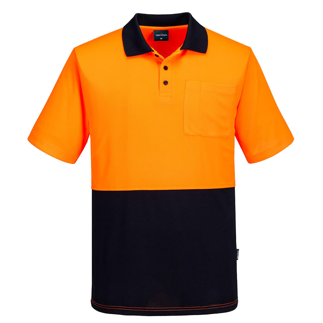 MP610 - Hi Vis Class D Contrast Polo Shirt S/S