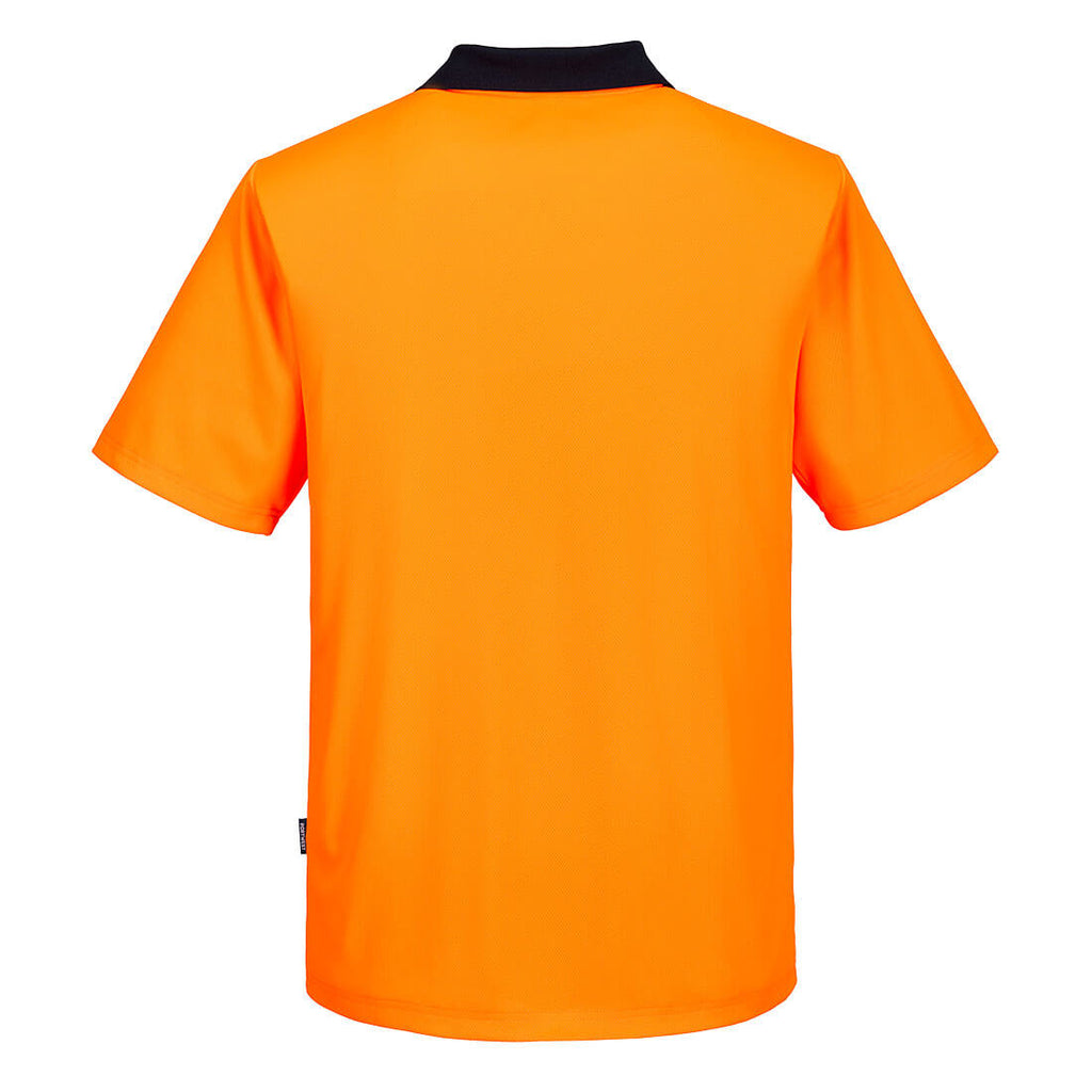 MP610 - Hi Vis Class D Contrast Polo Shirt S/S
