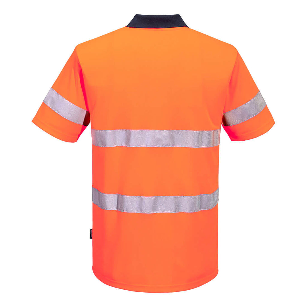 MP616 - Hi-Vis Contrast Polo Shirt S/S