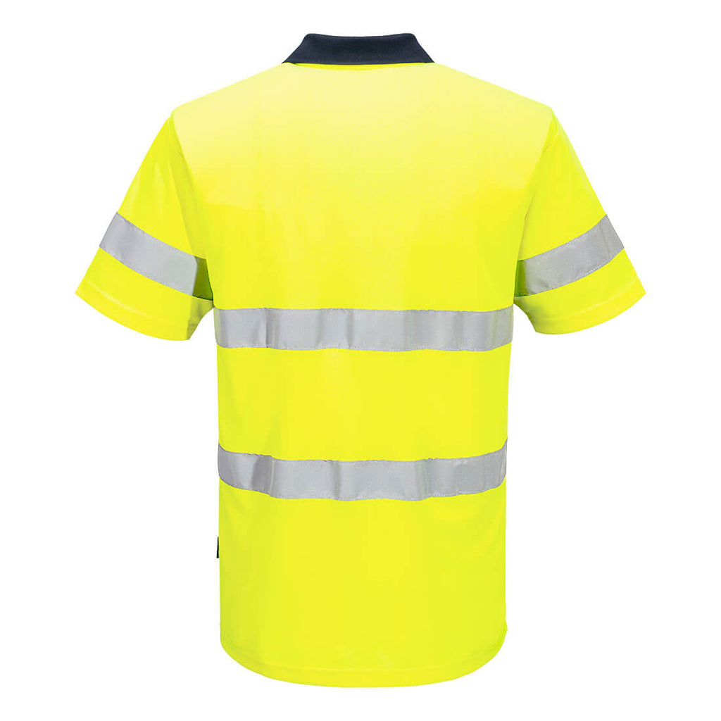 MP616 - Hi-Vis Contrast Polo Shirt S/S