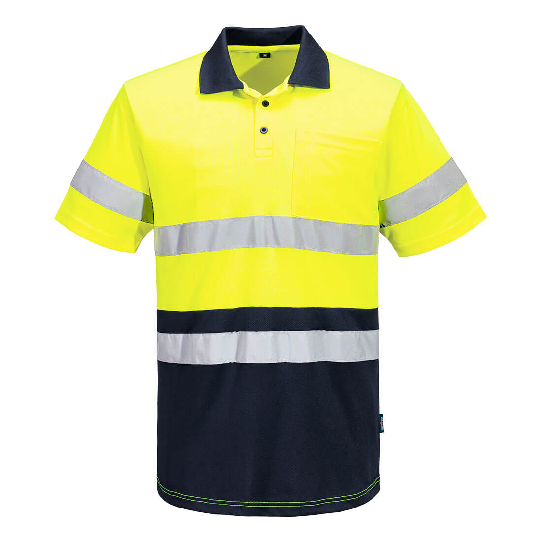MP616 - Hi-Vis Contrast Polo Shirt S/S