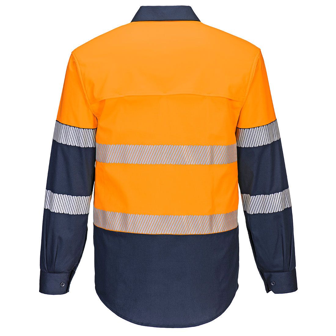 MS105 - Hi-Vis Stretch Contrast Shirt L/S