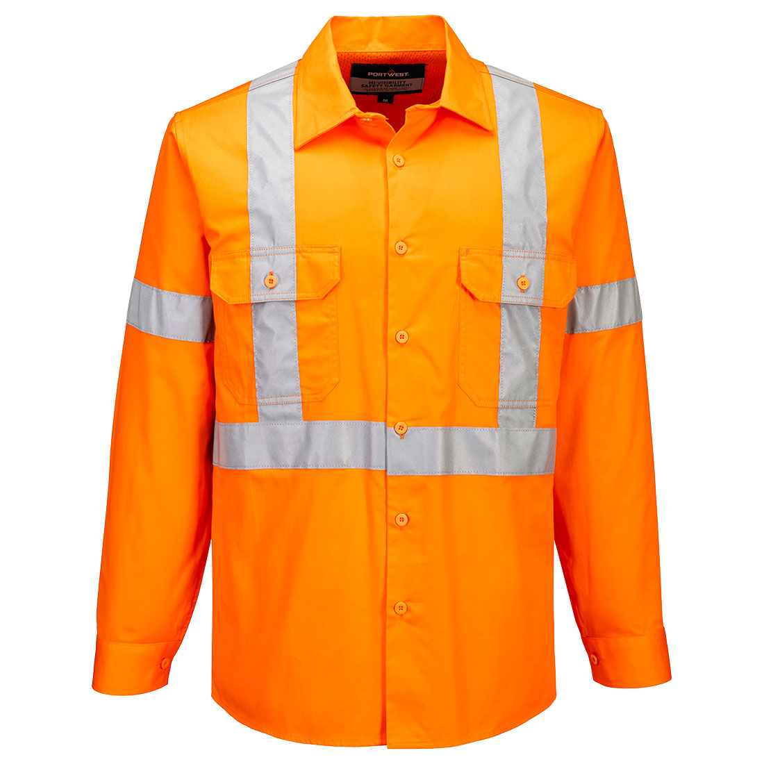 MX301 - Hi-Vis Lightweight X Back Shirt L/S