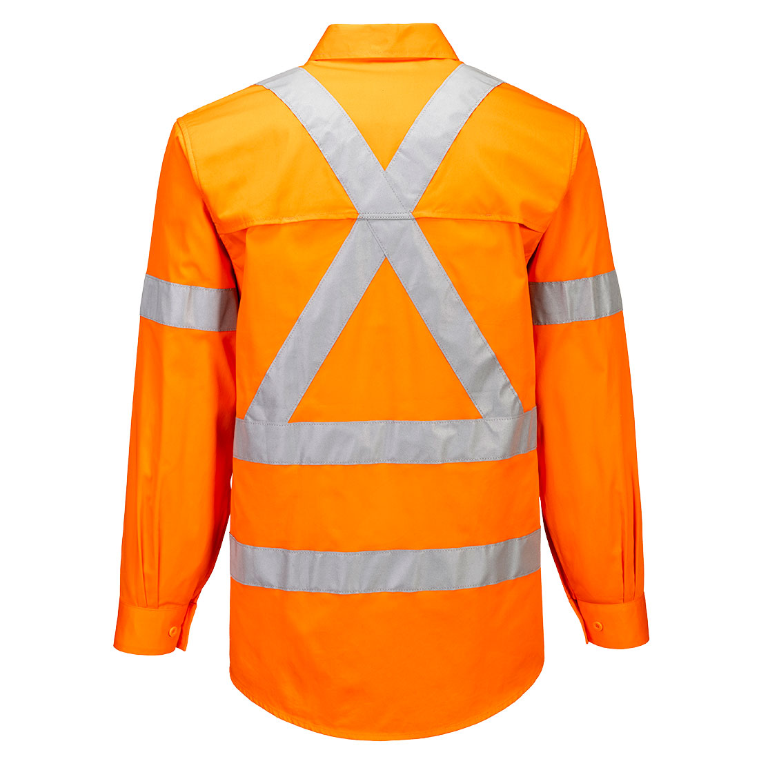 MX301 - Hi-Vis Lightweight X Back Shirt L/S