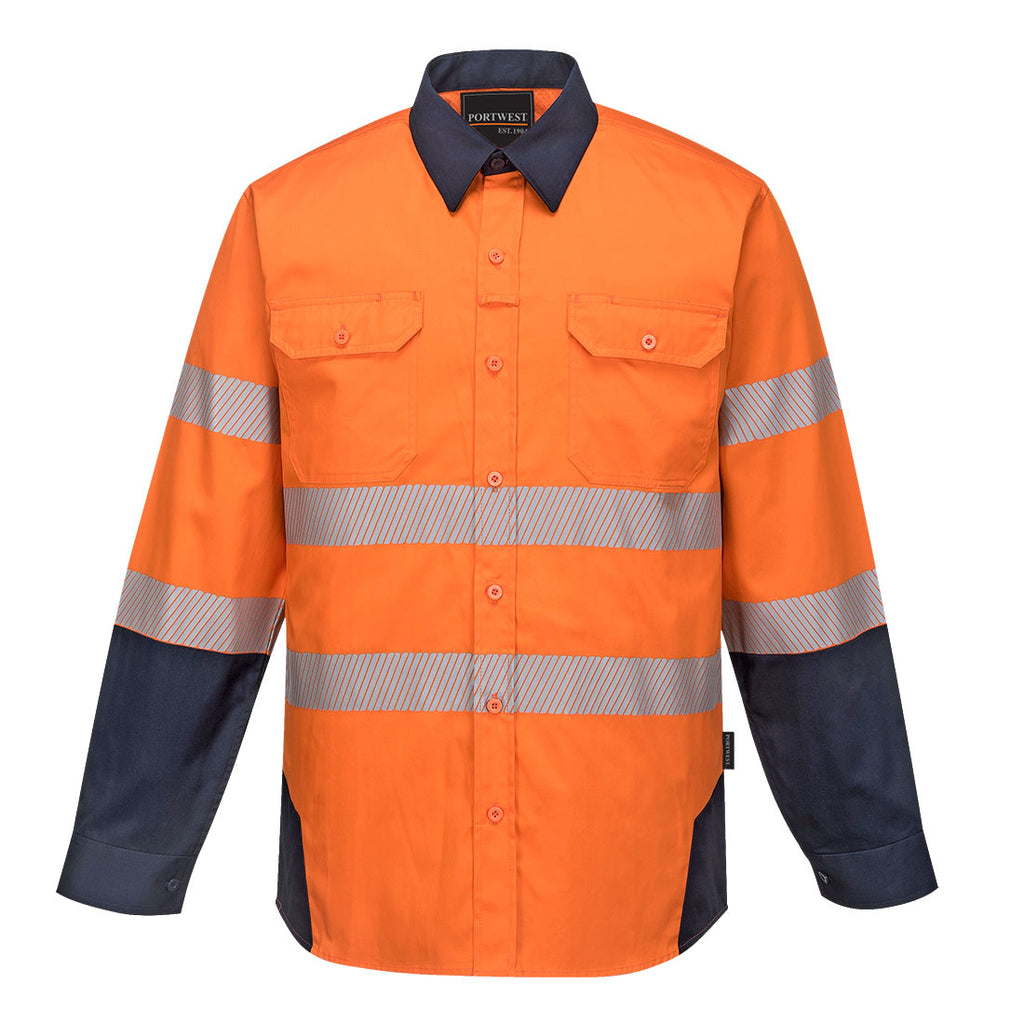 PW372 - PW3 HI-VIS SHIRT L/S