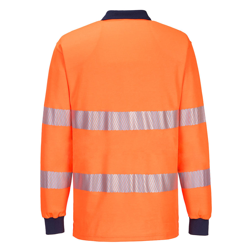 T186 - PW3 Hi-Vis Polo Shirt L/S