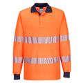 T186 - PW3 Hi-Vis Polo Shirt L/S