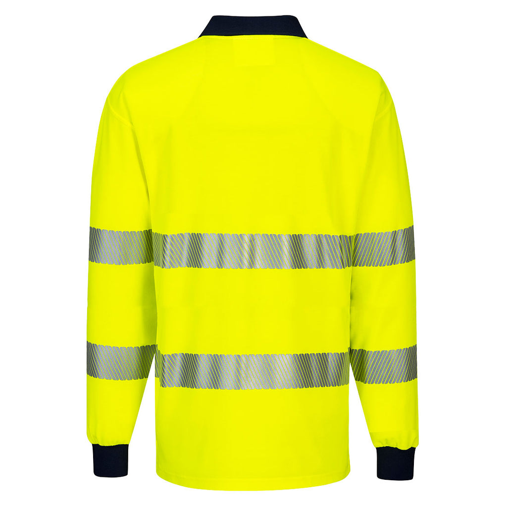 T186 - PW3 Hi-Vis Polo Shirt L/S
