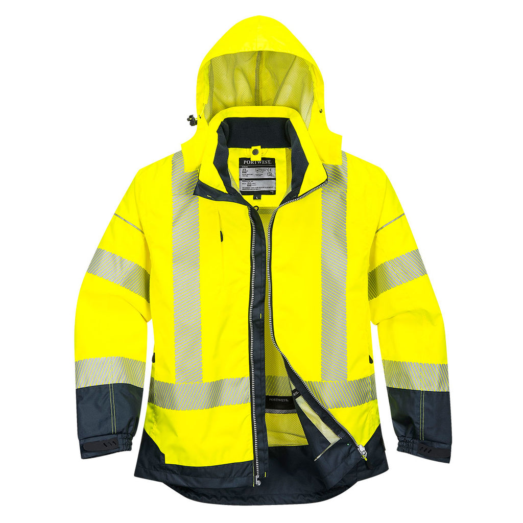 T403 - PW3 Hi-Vis Breathable Rain Jacket