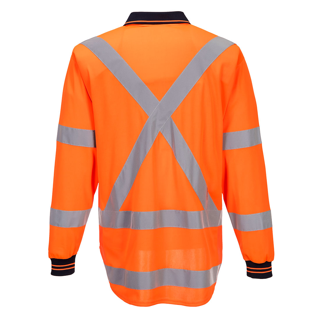 TM312 - TTMC-W17 Hi-Vis X Back Polo Shirt L/S