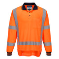 TM312 - TTMC-W17 Hi-Vis X Back Polo Shirt L/S