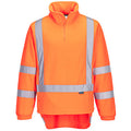 TM601 - TTMC-W17 Hi-Vis X Back 1/4 Zip Polar Fleece